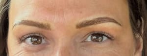 Eyebrow Tattoo result by Goddess Glow- Permanent Makeup Salon in Leander, TX