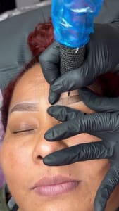 Eyebrow Tattoo result by Godess Ink in Bakersfield, CA