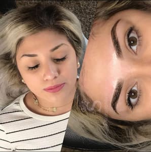 Eyebrow Tattoo result by Godess Ink in Bakersfield, CA