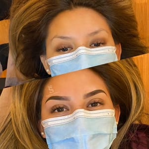 Eyebrow Tattoo result by Godess Ink in Bakersfield, CA