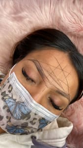 Eyebrow Tattoo result by Godess Ink in Bakersfield, CA