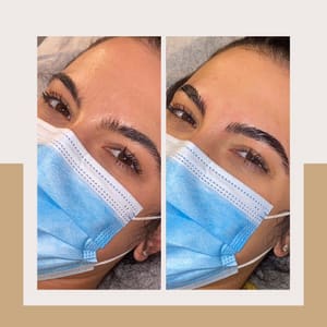 Eyebrow Tattoo result by Gold Coast Exquisite Beauty in Glen Cove, NY