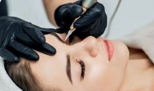 Eyebrow Tattoo result by Gold Palace Beauty in Yonkers, NY