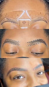Eyebrow Tattoo result by Gold Standard Aesthtx in Durham, NC