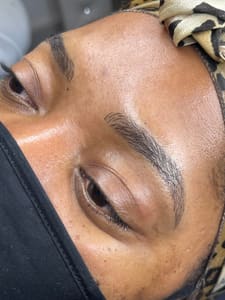Eyebrow Tattoo result by Gold Standard Aesthtx in Durham, NC
