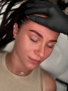 Eyebrow Tattoo result by Golden Beauty PMU – Permanent Makeup Brows & Lips in Schaumburg, IL