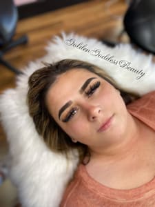 Eyebrow Tattoo result by Golden Goddess Beauty in Casper, WY