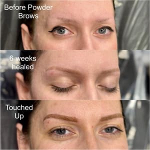 Eyebrow Tattoo result by Golden Hour Brows - Permanent Makeup & Lashes in Oro Valley, AZ