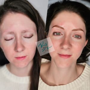 Eyebrow Tattoo result by Golden Vault Beauty Bar™ in Greenville, SC