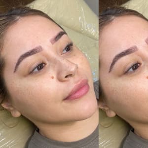 Eyebrow Tattoo result by Good Beauty LA in Downey, CA