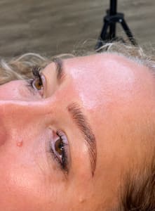 Eyebrow Tattoo result by Good Brows By Veronica in San Antonio, TX