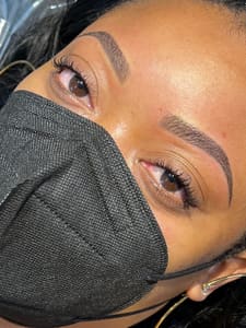 Eyebrow Tattoo result by Good Brows in Arlington, VA
