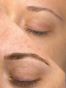 Eyebrow Tattoo result by Good Day Beauty in Neptune Beach, FL
