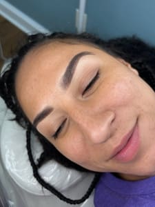 Eyebrow Tattoo result by Good Space La in Metairie, LA