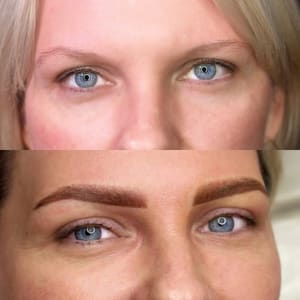 Eyebrow Tattoo result by Good Space La in Metairie, LA