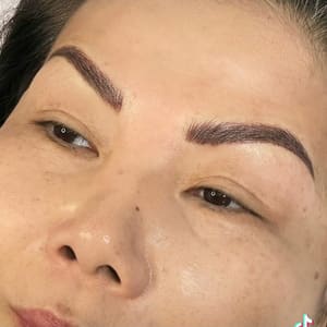 Eyebrow Tattoo result by Good Vibrations Cosmetic Tattooing in Delray Beach, FL