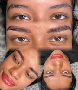 Eyebrow Tattoo result by Gorgeous Por Vida Beauty Salon in Hialeah, FL