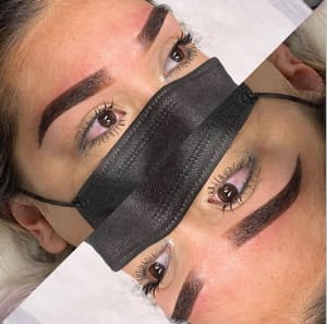 Eyebrow Tattoo result by Govea Haus in Kemp, TX