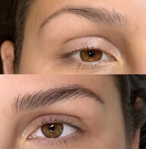 Eyebrow Tattoo result by Govea Haus in Kemp, TX