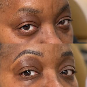 Eyebrow Tattoo result by GR Beauty in Chicago, IL