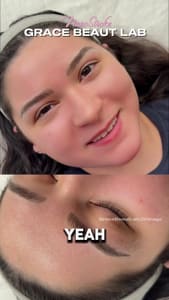Eyebrow Tattoo result by Grace Beaut Lab in Chicago, IL
