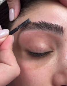 Eyebrow Tattoo result by Grace Beauty Studio in Glendale, CA