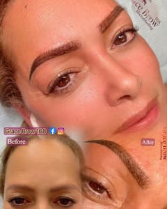 Eyebrow Tattoo result by Grace Brow 168 in Addison, TX
