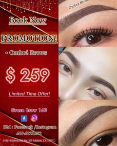 Eyebrow Tattoo result by Grace Brow 168 in Addison, TX