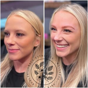 Eyebrow Tattoo result by Grace Esthetics in Jasper, TX