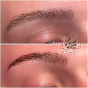 Eyebrow Tattoo result by Grace Esthetics in Jasper, TX