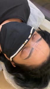 Eyebrow Tattoo result by Grace Inks in Jamaica, NY