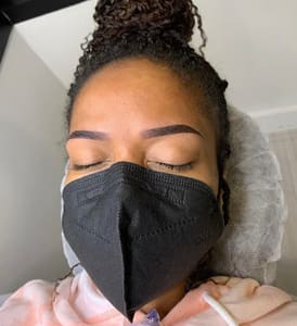 Eyebrow Tattoo result by Grace Inks in Jamaica, NY
