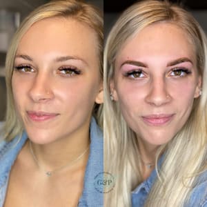 Eyebrow Tattoo result by Grace & Purity Medi Spa in Latrobe, PA