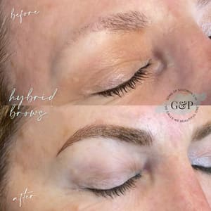 Eyebrow Tattoo result by Grace & Purity Medi Spa in Latrobe, PA