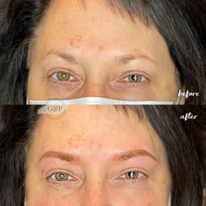 Eyebrow Tattoo result by Grace & Purity Medi Spa in Latrobe, PA