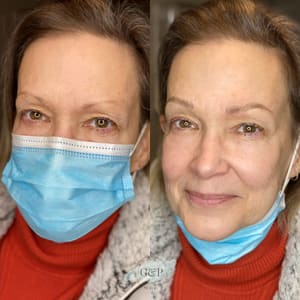 Eyebrow Tattoo result by Grace & Purity Medi Spa in Latrobe, PA