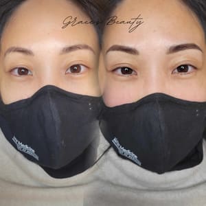 Eyebrow Tattoo result by Grace's Beauty in Seattle, WA