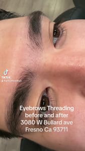 Eyebrow Tattoo result by Grace Threading & Microblading in Fresno, CA