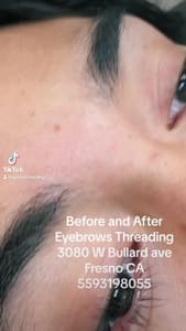 Eyebrow Tattoo result by Grace Threading & Microblading in Fresno, CA