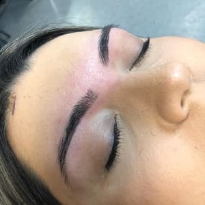 Eyebrow Tattoo result by Grace Threading & Microblading in Fresno, CA