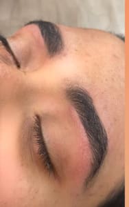 Eyebrow Tattoo result by Grace Threading SR in San Diego, CA
