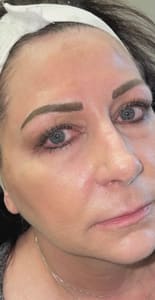 Eyebrow Tattoo result by Grand Aesthetics by Donna in Tubac, AZ