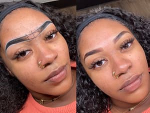 Eyebrow Tattoo result by Grand Luxe Studio Paramedical Tattooing Semi Permanent Makeup in Laurelton, NY