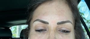 Eyebrow Tattoo result by Grandeur Ink in Pembroke Pines, FL