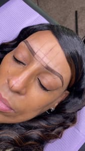 Eyebrow Tattoo result by Great Arches Beauty Bar in Addison, TX