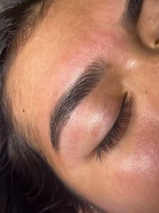 Eyebrow Tattoo result by Great Arches Beauty Bar in Addison, TX