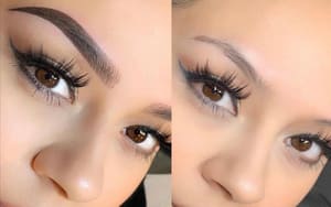 Eyebrow Tattoo result by Great Brow Solutions in Long Beach, CA