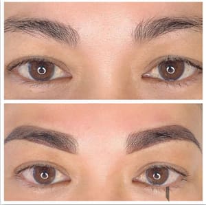 Eyebrow Tattoo result by Great Brow Solutions in Long Beach, CA