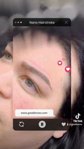 Eyebrow Tattoo result by GREAT BROWS in Lakeland, FL