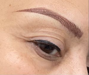 Eyebrow Tattoo result by GREAT BROWS in Lakeland, FL